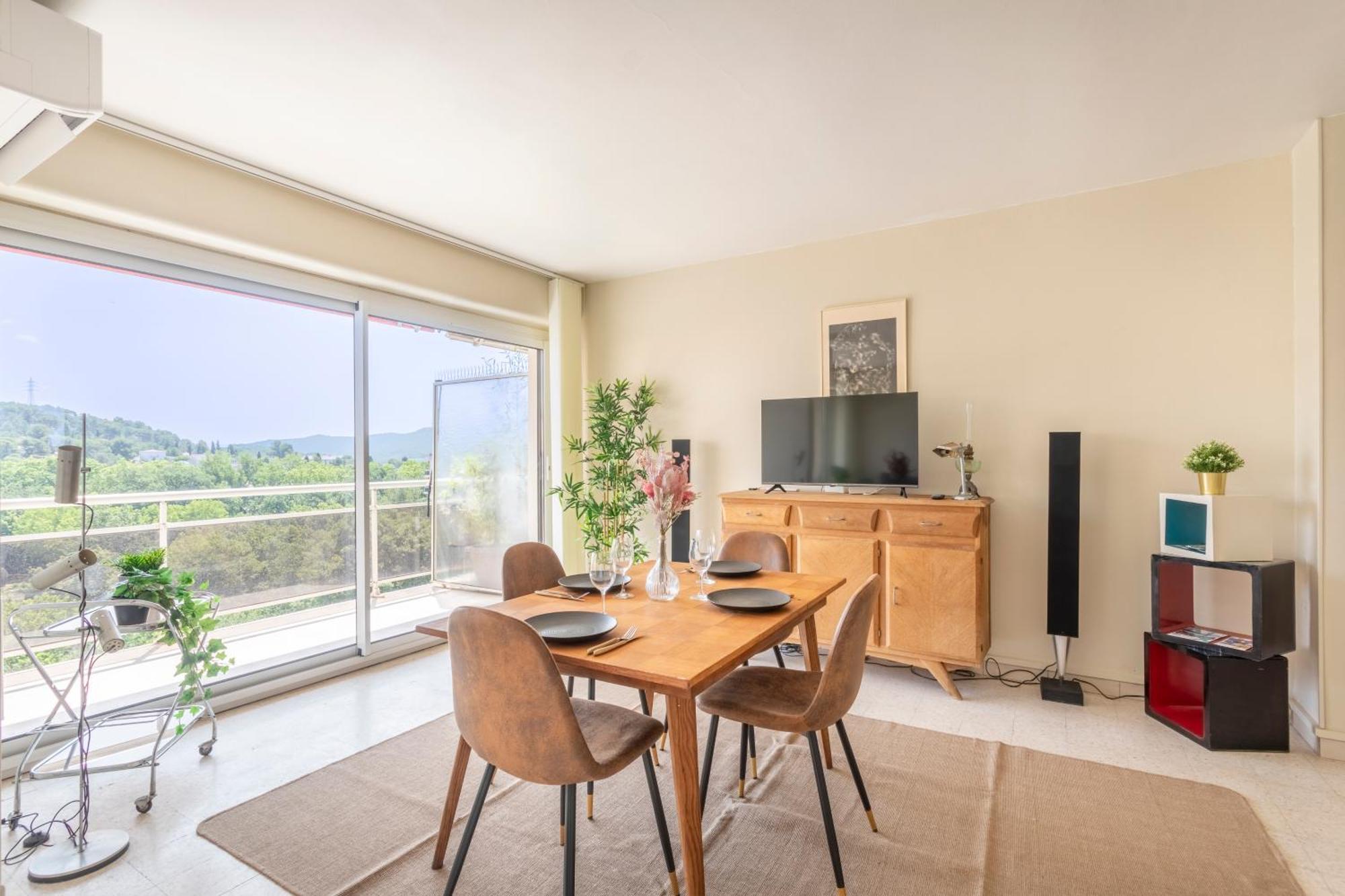 Grand T2 Lumineux Et Climatise Avec Balcon Apartamento Aix-en-Provence Exterior foto